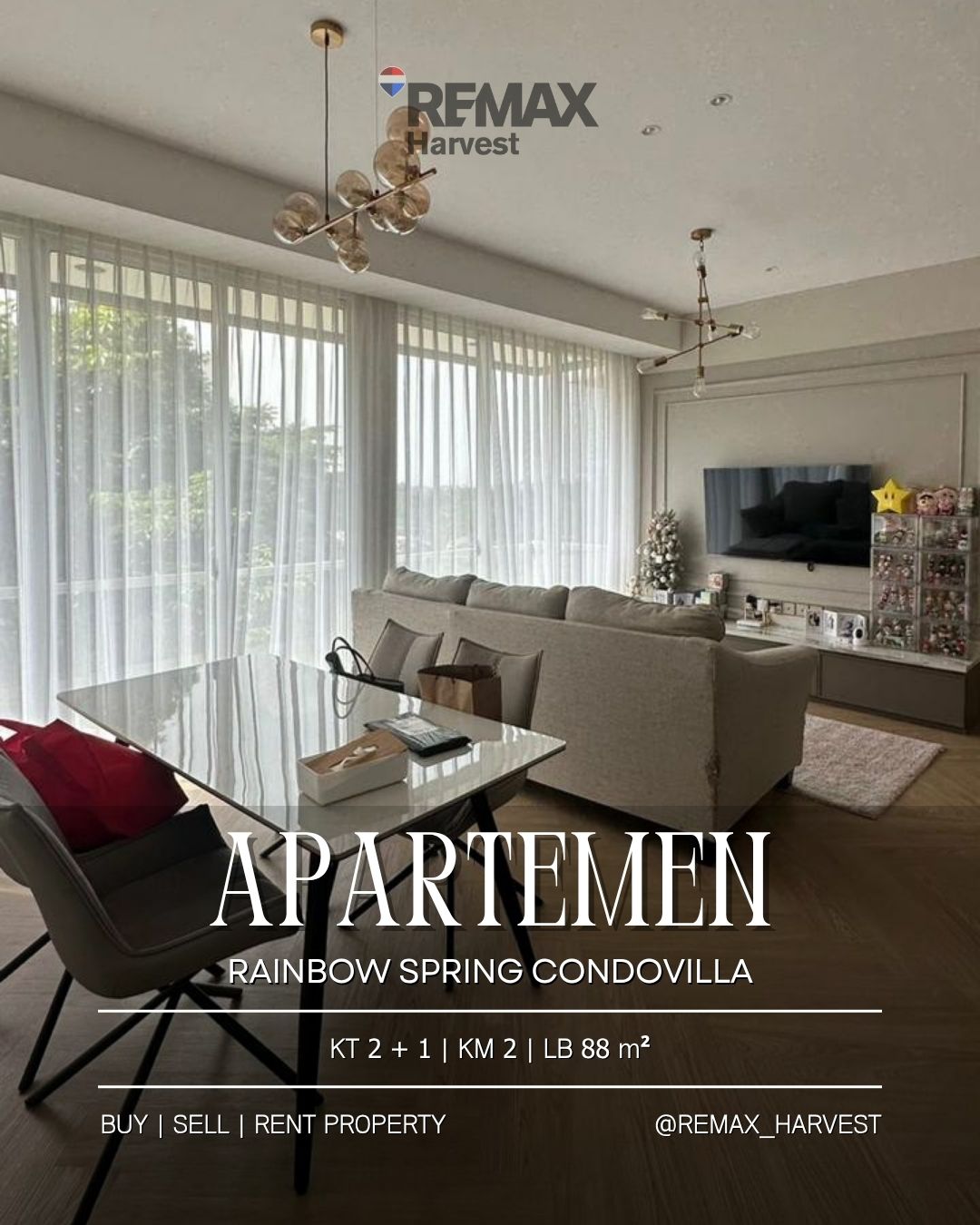 Apartemen Rainbow Spring Condovilla Gading Serpong
